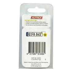 Altrex Hydrogen Vehicle Tags - 2 Pack, , scaau_hi-res