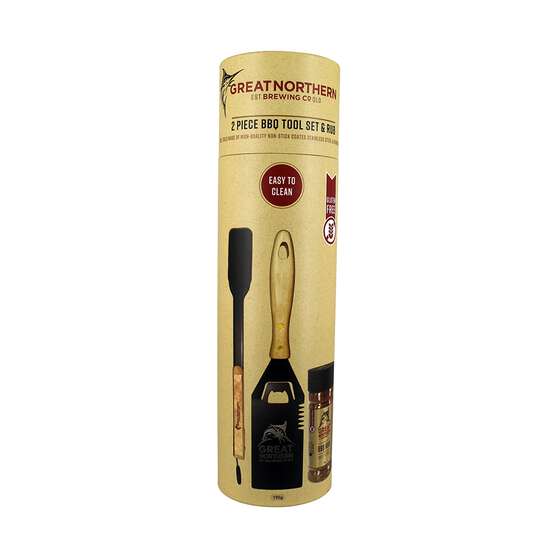 Great Northern 2 Piece BBQ Tool Set & Rub, , scaau_hi-res