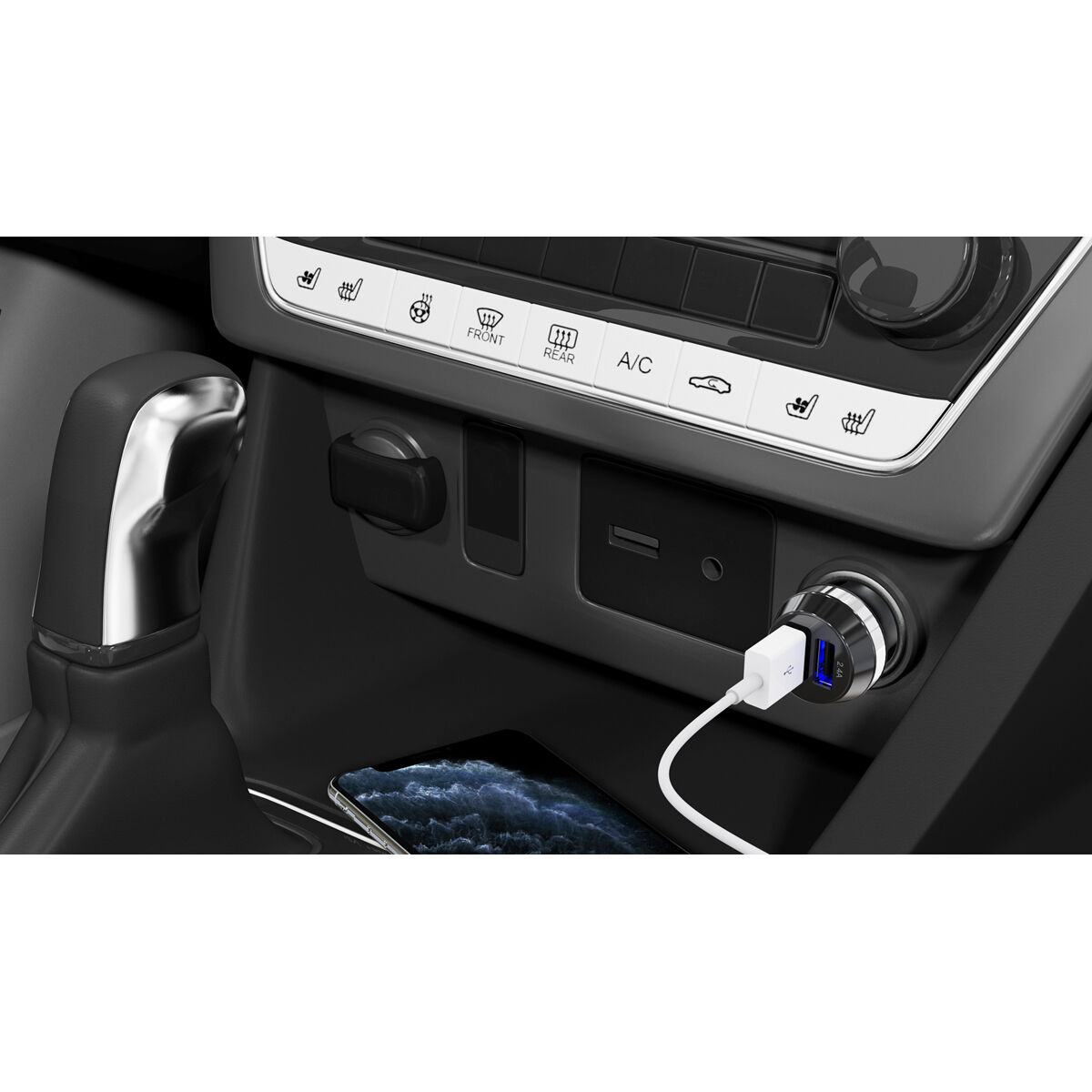 Cabin Crew 12V Dual USB Quick Charger, , scaau_hi-res