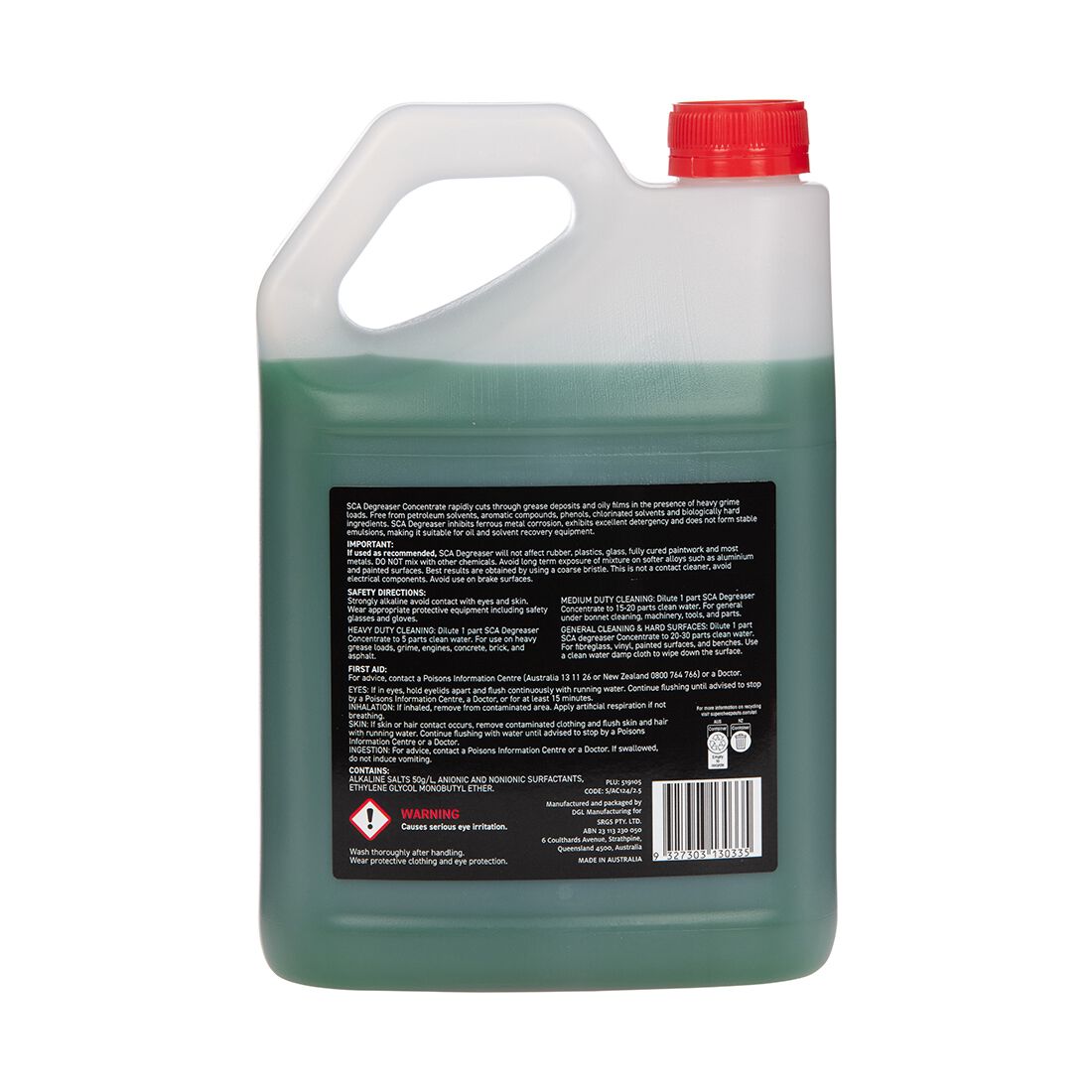 SCA Degreaser Concentrate - 2.5 Litre, , scaau_hi-res