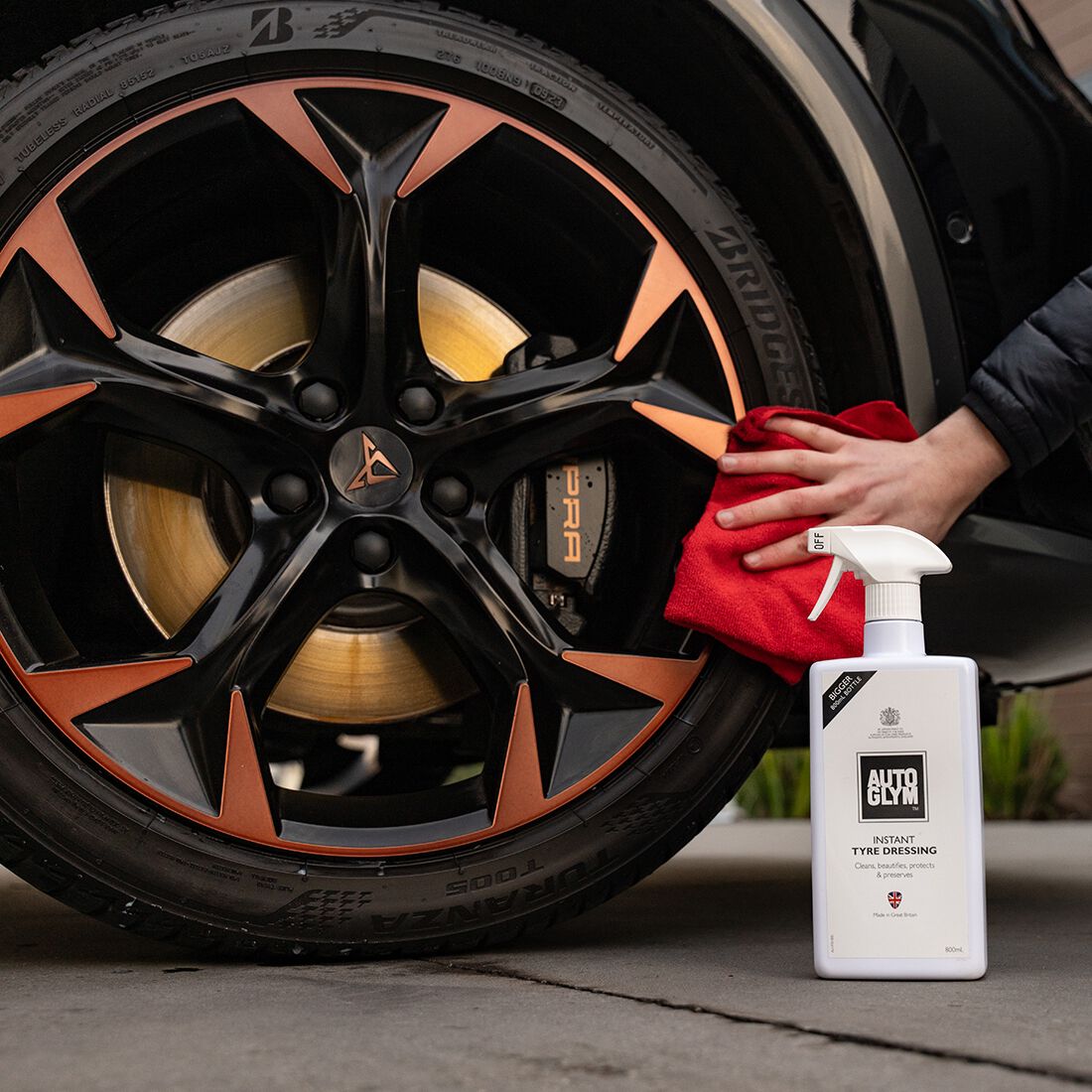 Autoglym Instant Tyre Dressing 800mL, , scaau_hi-res