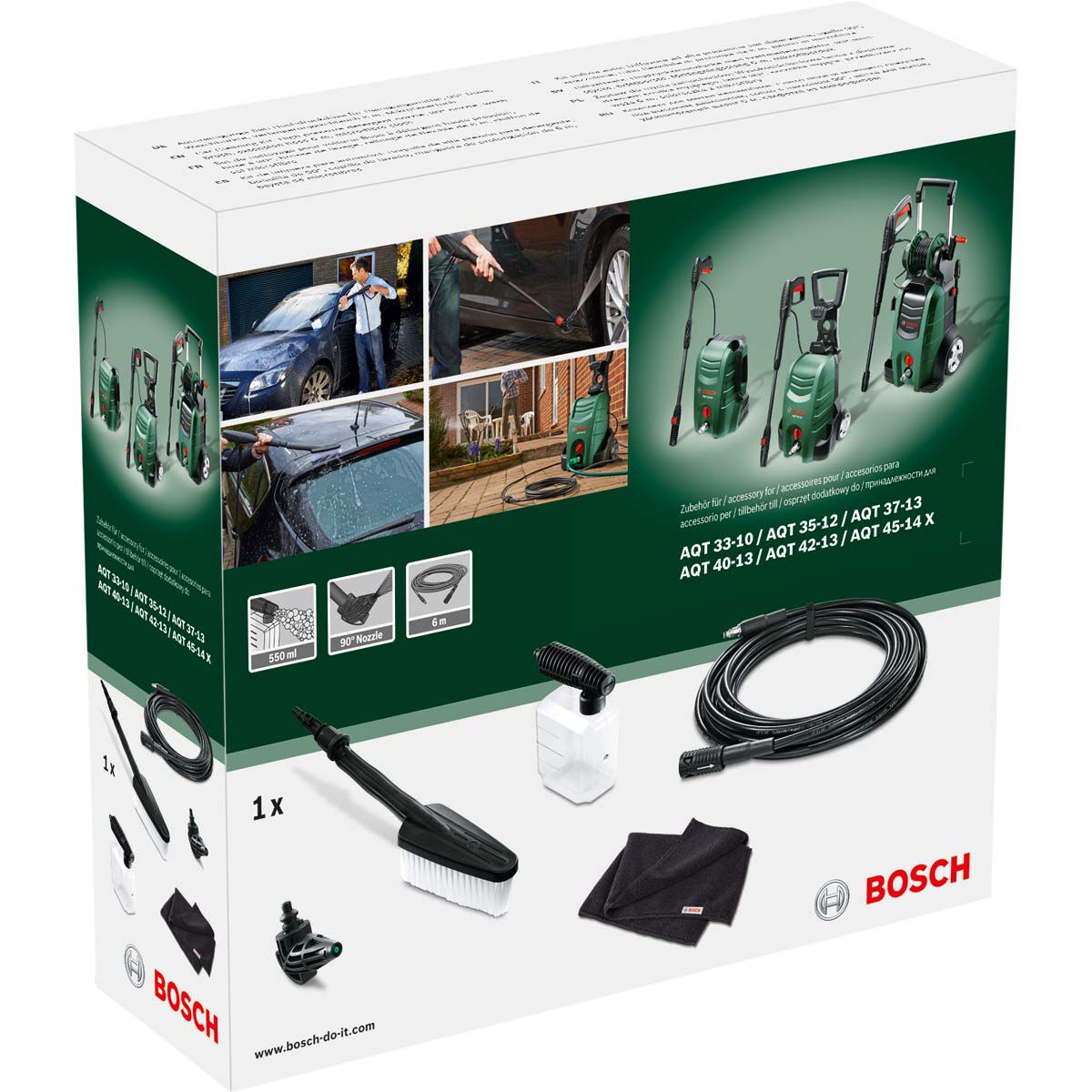 Bosch Pressure Washer Car Care Kit 