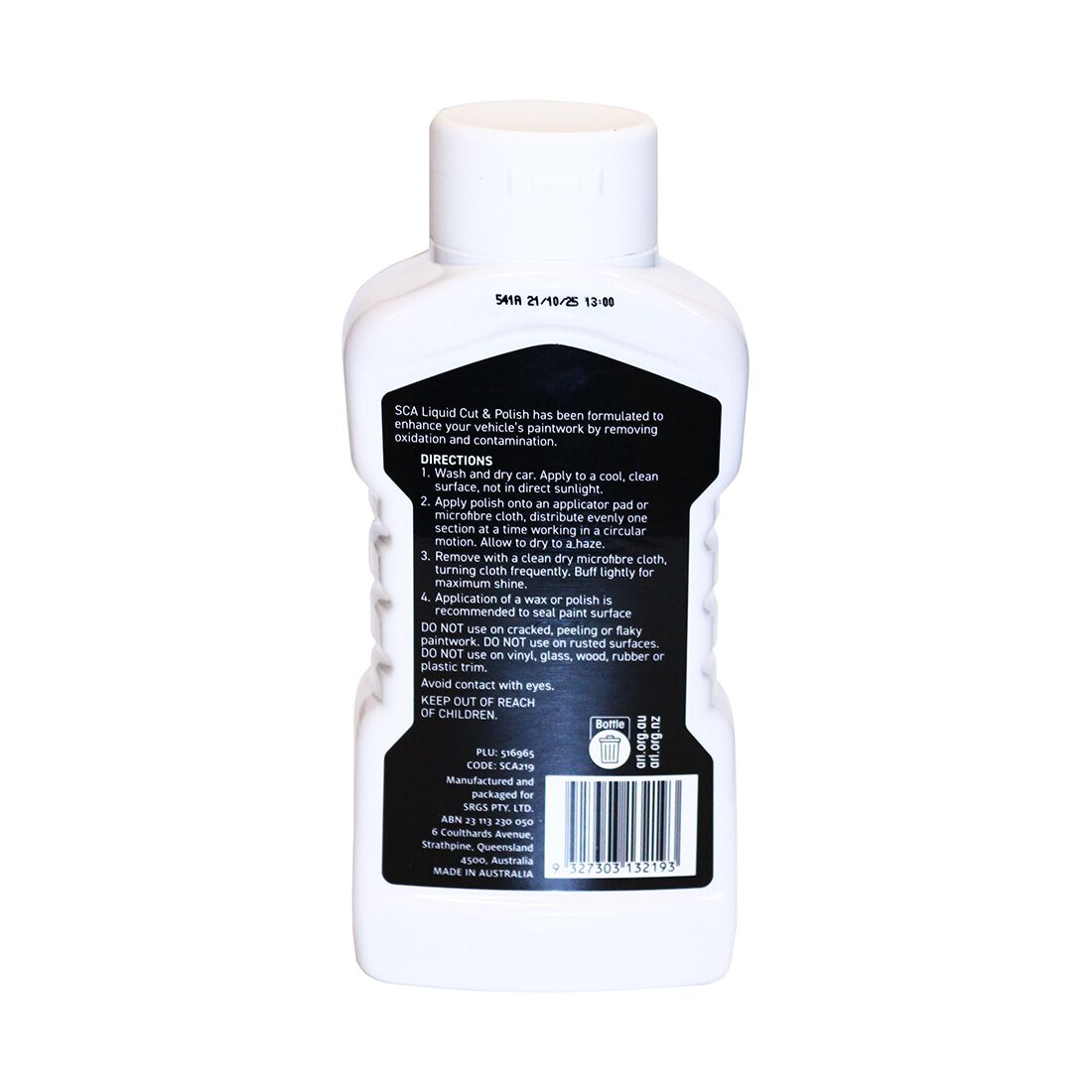 SCA Liquid Cut & Polish 500mL, , scaau_hi-res