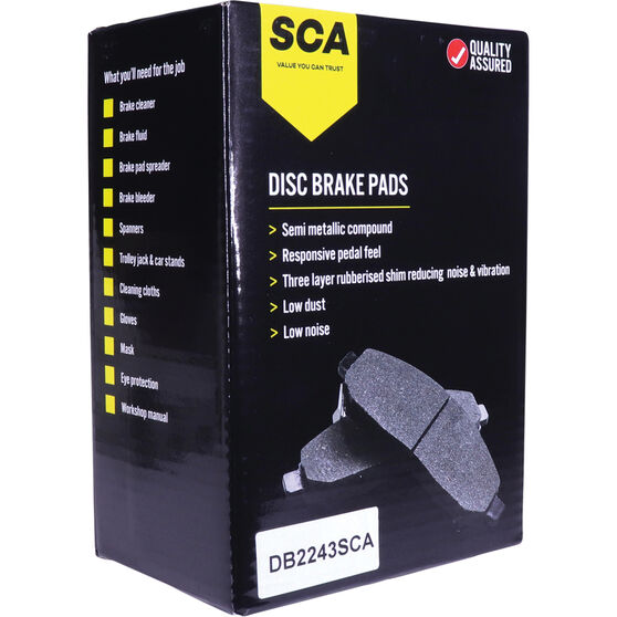 SCA Disc Brake Pads DB2243SCA, , scaau_hi-res