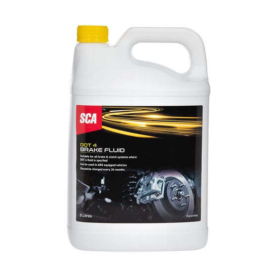 SCA Brake Fluid Dot4 5 Litre Supercheap Auto