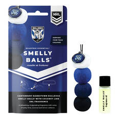 Smelly Balls Air Freshener Set Canterbury-Bankstown Bulldogs Coconut Lime 5ml, , scaau_hi-res