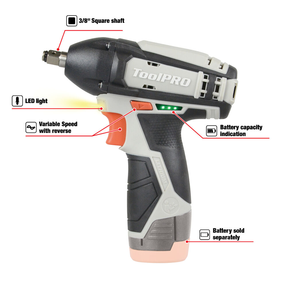ToolPRO Impact Wrench Skin 12V Supercheap Auto