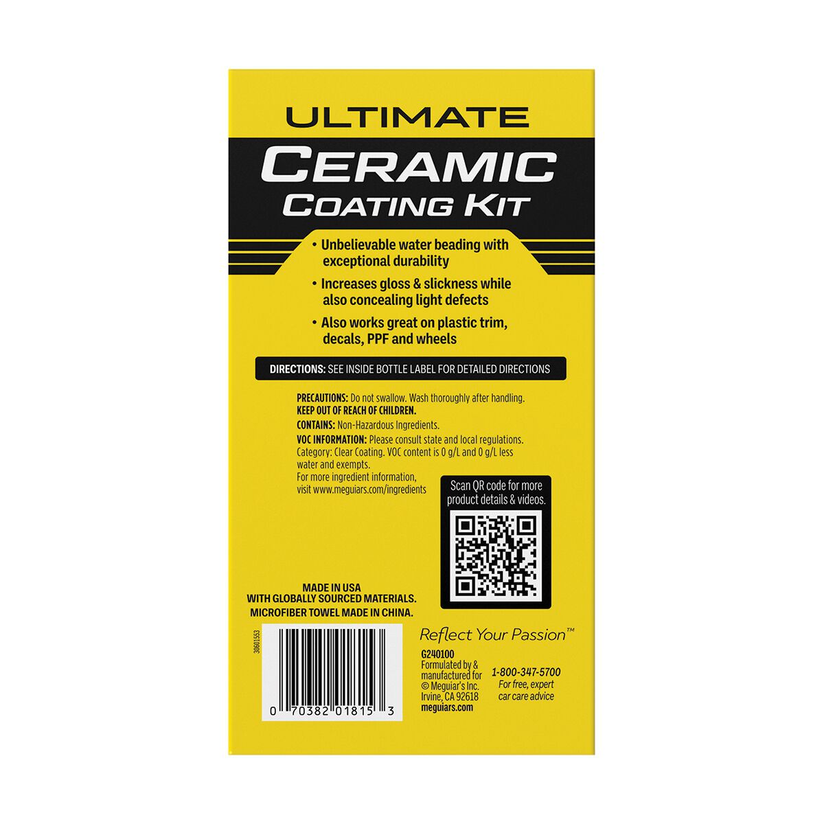 Meguiar's Ultimate Ceramic Coating Kit, , scaau_hi-res