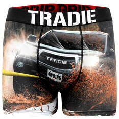 Tradie Mens River Rush Trunks Grey S, Grey, scaau_hi-res