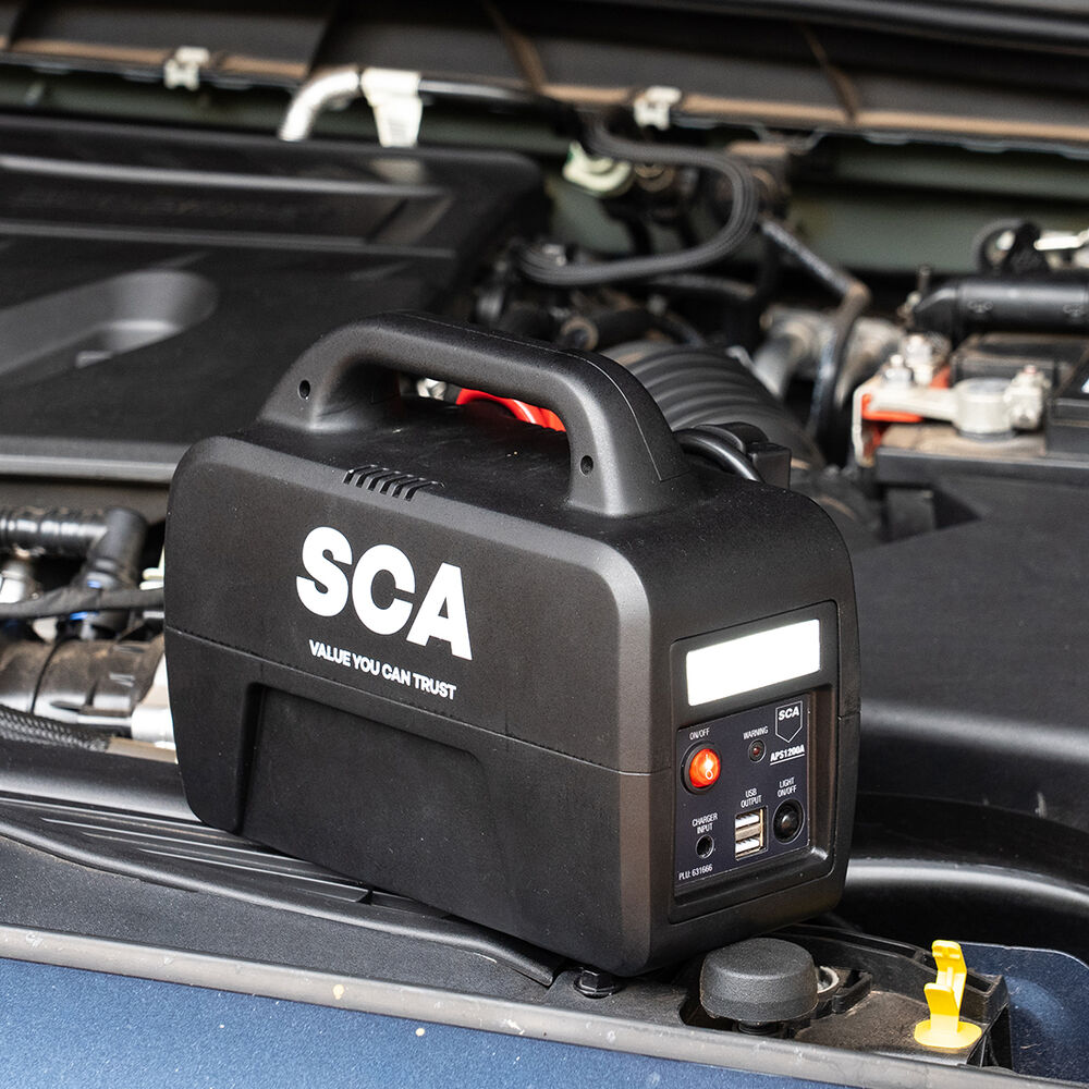 SCA Compact Jump Starter 12V 1200A 6 Cylinder Supercheap Auto