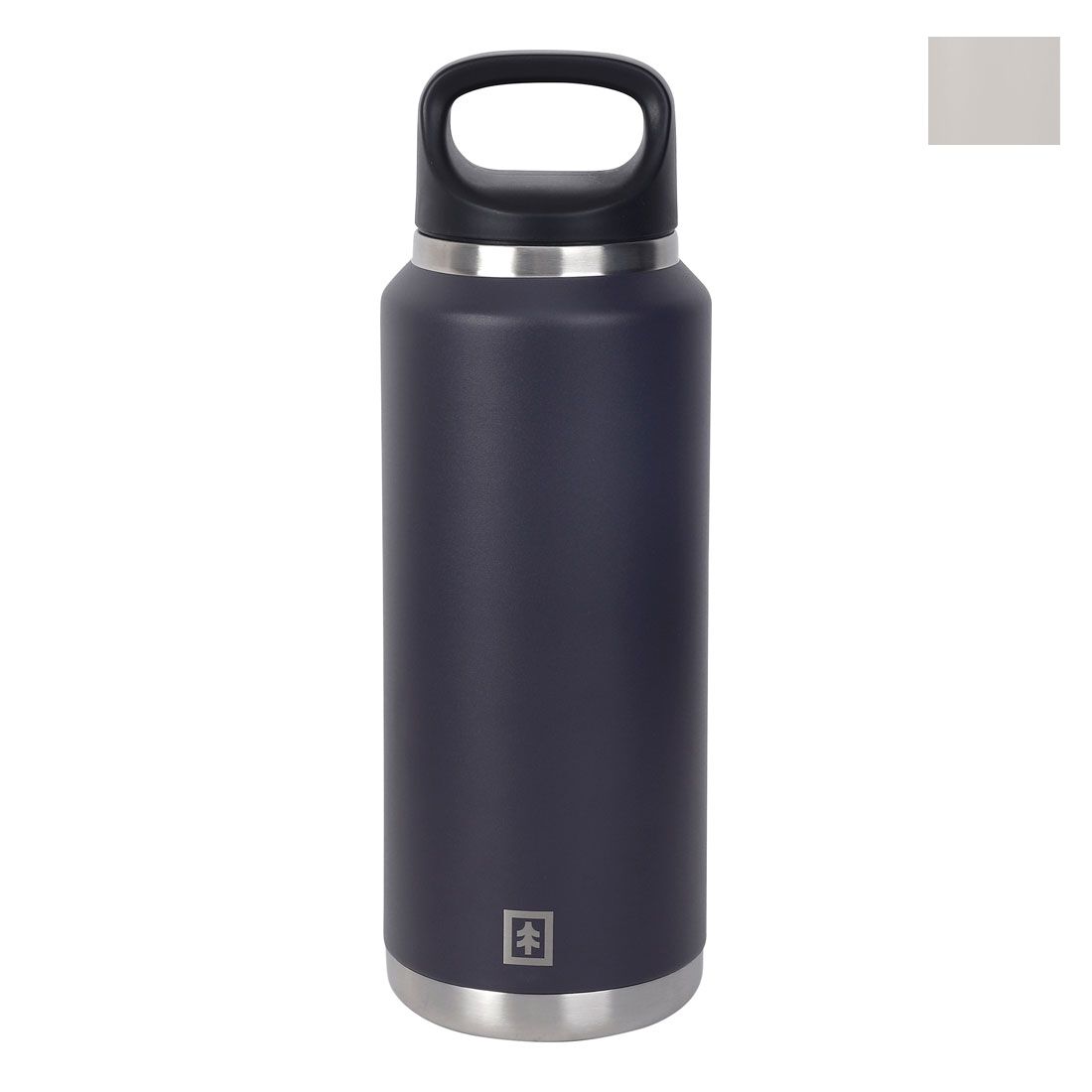 Swiss Tech Drink Bottle - 36oz/1063ml, Charcoal, , scaau_hi-res