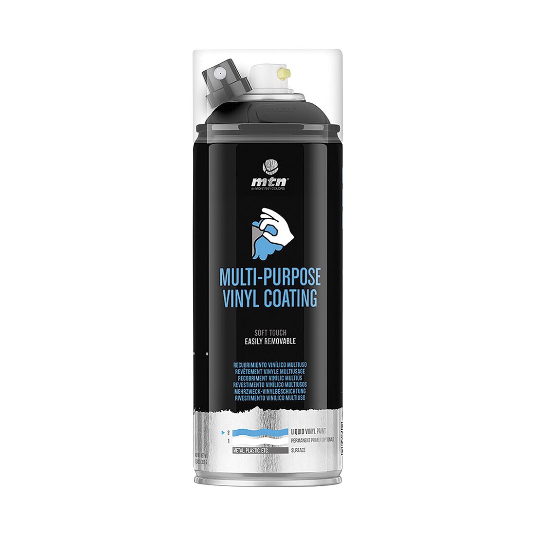 MTN Pro Removable Peel Coating - Black 400mL, , scaau_hi-res