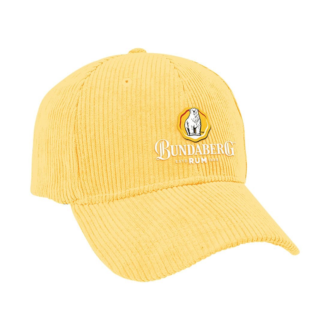 Bundaberg Rum Corduroy Yellow Cap, , scaau_hi-res