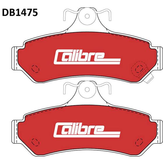 Calibre Disc Brake Pads DB1475CAL, , scaau_hi-res