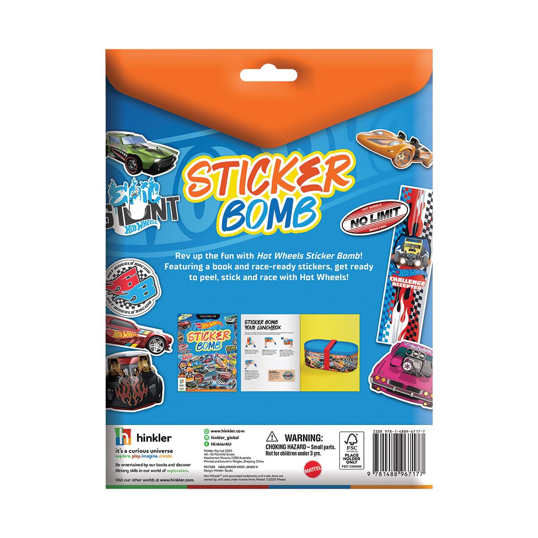 Kaleidoscope Hot Wheels Sticker Bomb, , scaau_hi-res