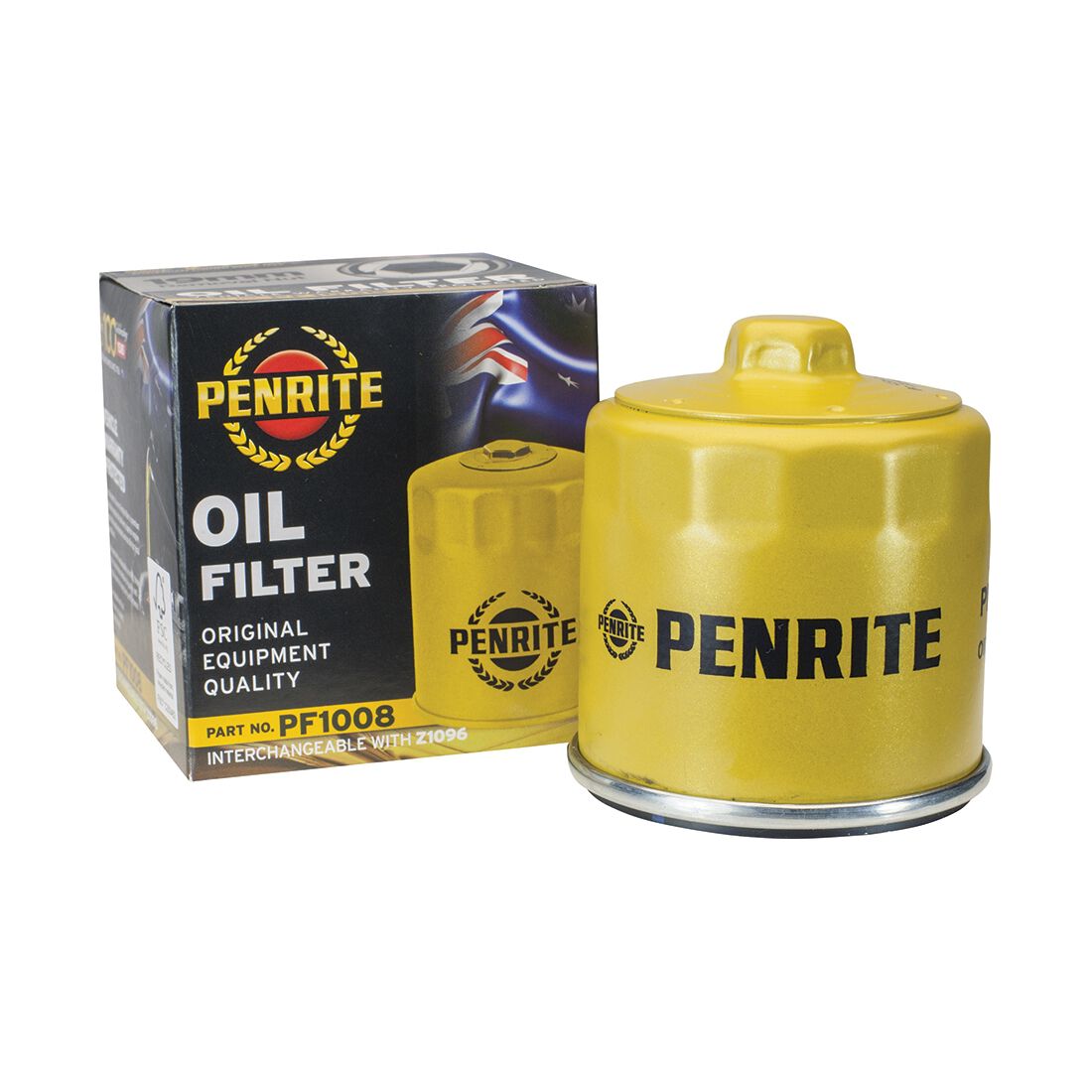 Penrite Oil Filter PF1008 (Interchangeable with Z1096), , scaau_hi-res