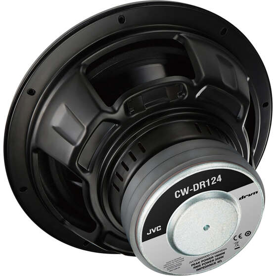 JVC 12" Subwoofer CW-DR124, , scaau_hi-res