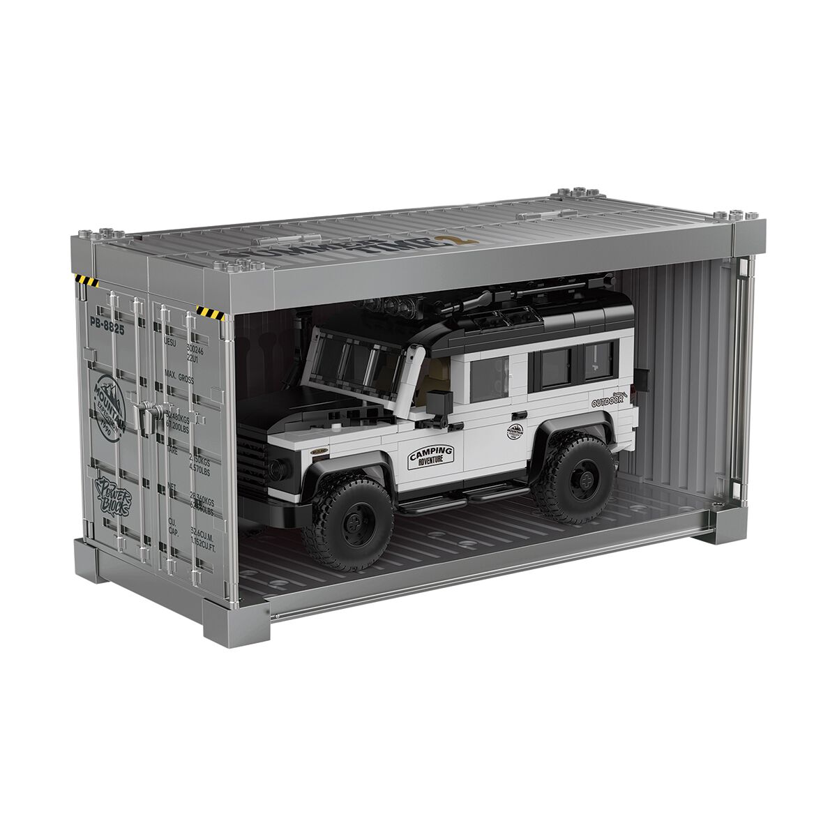 Camping SUV Building Bricks Container, , scaau_hi-res