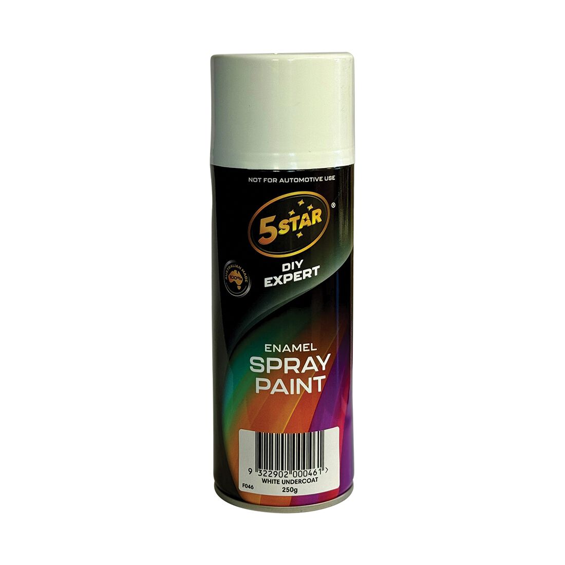 5 Star Enamel Spray Paint White Primer 250g, , scaau_hi-res
