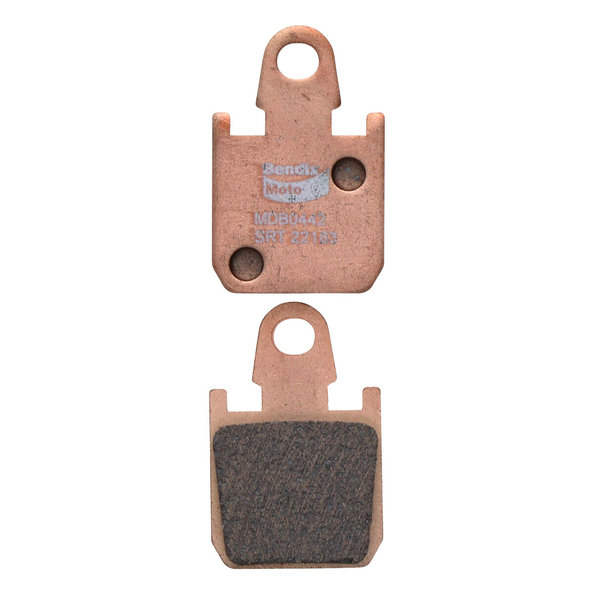 Bendix Street Road Track Motorcycle Disc Brake Pads - MDB0442-SRT, , scaau_hi-res