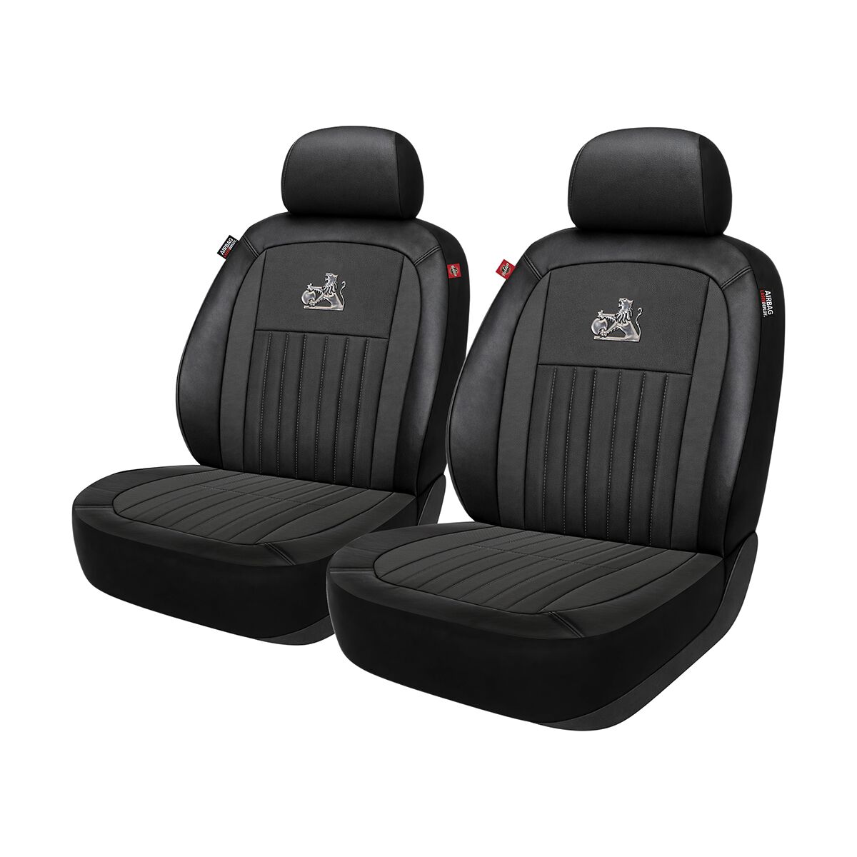 Holden Heritage 2-piece Torana Front Seat Covers - Black, , scaau_hi-res