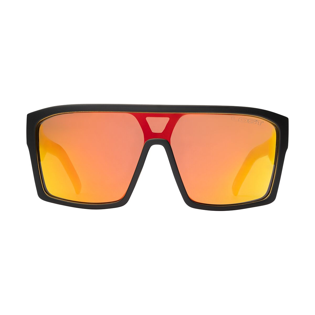 LOST Sunglasses Monaco Orange Mirror Matt Black, , scaau_hi-res