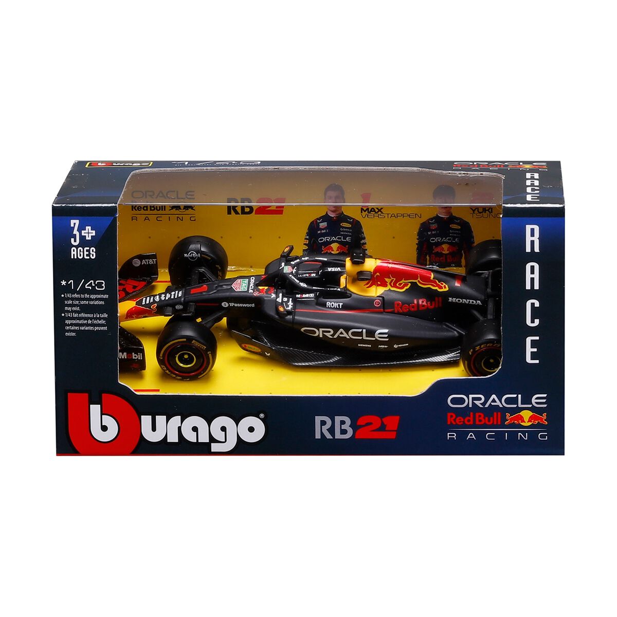 1:43 Die Cast 2025 Red Bull Racing #1 Verstappen, , scaau_hi-res