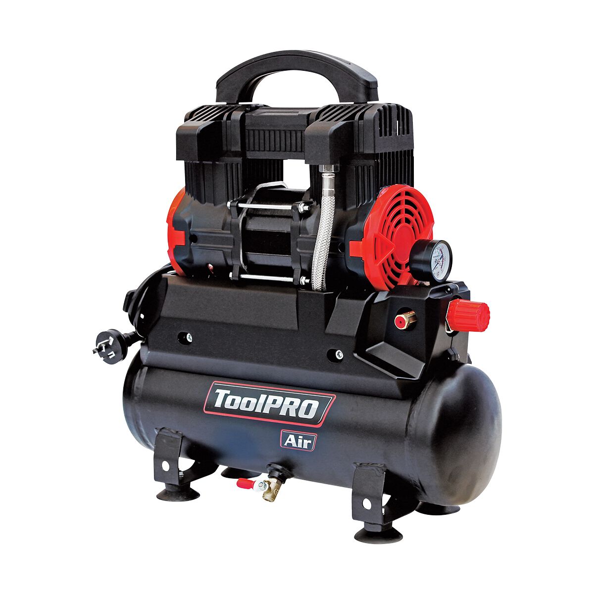 ToolPRO-Air 6L 1.25HP Silenced Oil-Free Air Inflator, , scaau_hi-res