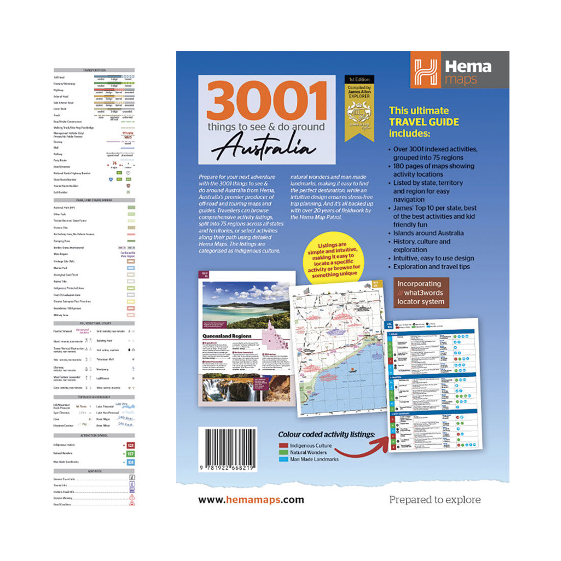 HEMA 3001 Things To See and Do Around Australia, , scaau_hi-res