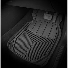 SCA All Season rubber Car Floor Mats - Black Set of 4, , scaau_hi-res