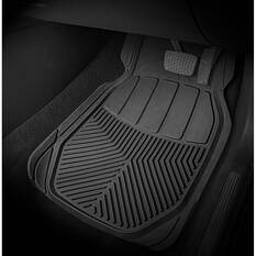 SCA All Season PVC Car Floor Mats - Set of 4, Black, , scaau_hi-res