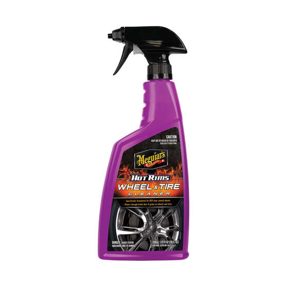 Meguiar's Hot Rims Wheel & Tyre Cleaner 709mL, , scaau_hi-res