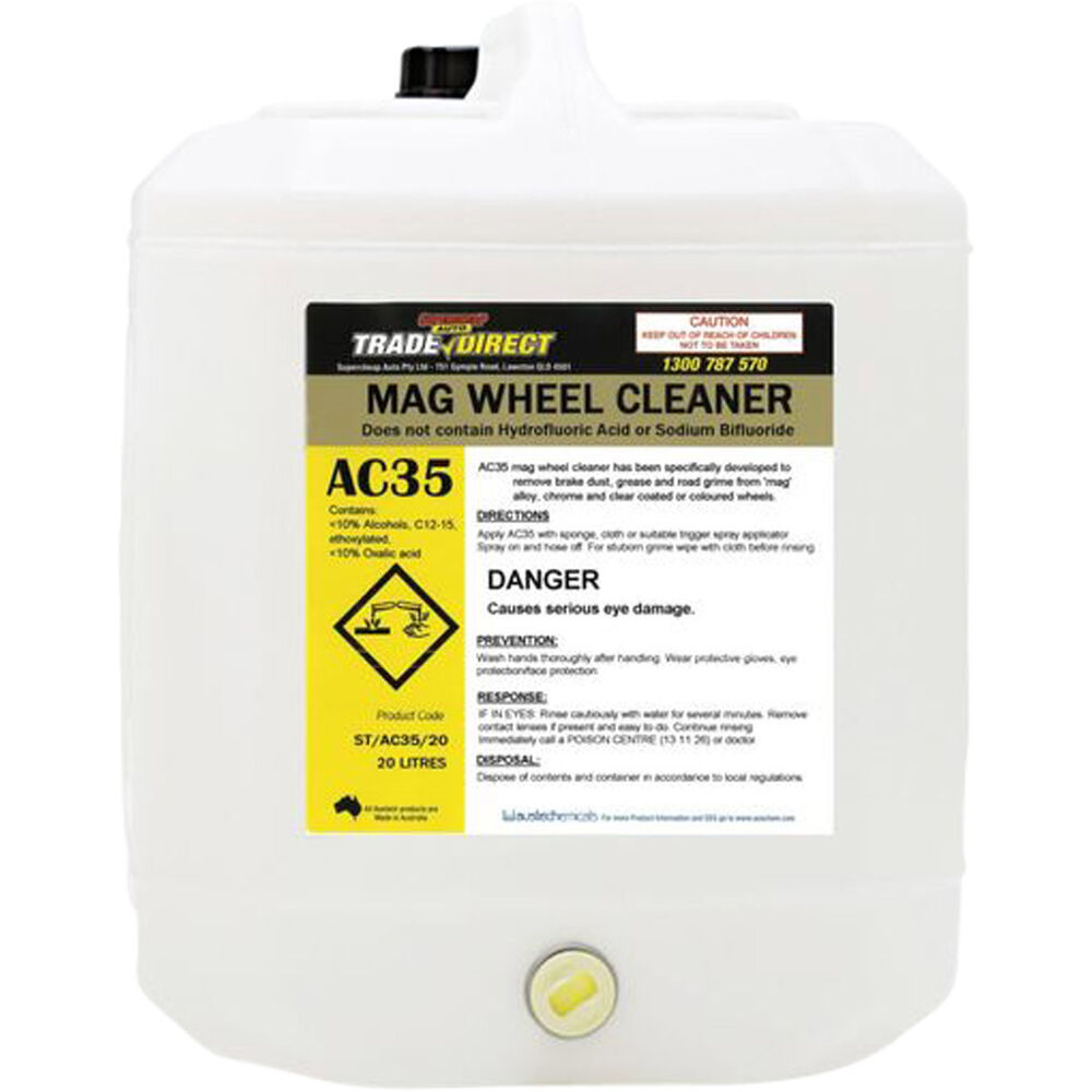 Trade Direct Mag Wheel Cleaner, 20 Litre ST/AC35/20