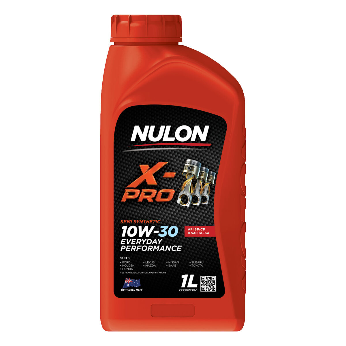 Nulon X-Pro 10W-30 Everyday Performance 1 Litre, , scaau_hi-res