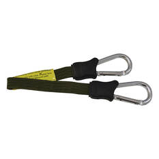 Gripwell Snap Hook Flat Bungee Strap - 63cm 63cm, , scaau_hi-res