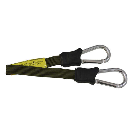 Gripwell Snap Hook Flat Bungee Strap - 63cm 63cm, , scaau_hi-res