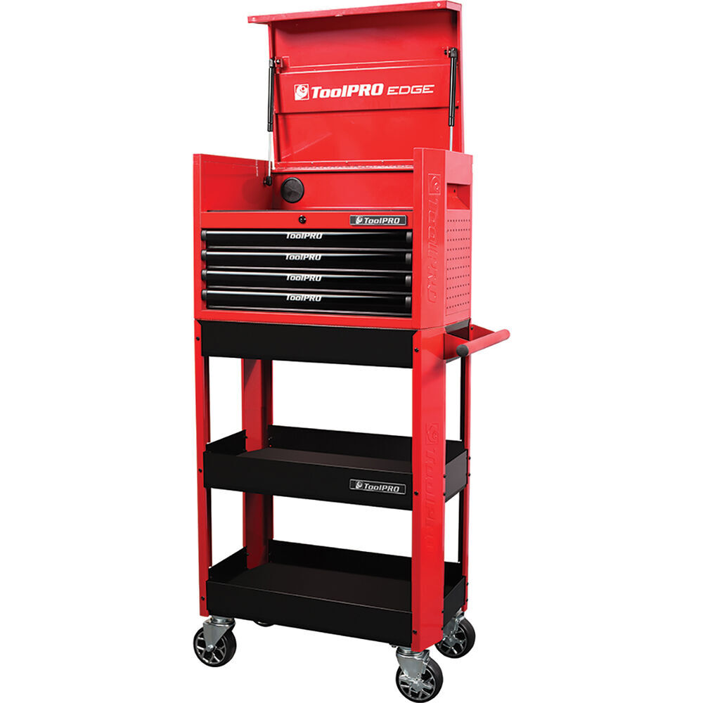 ToolPRO Edge Tool Cart Chest Set 4 Drawer 28 Inch Supercheap Auto