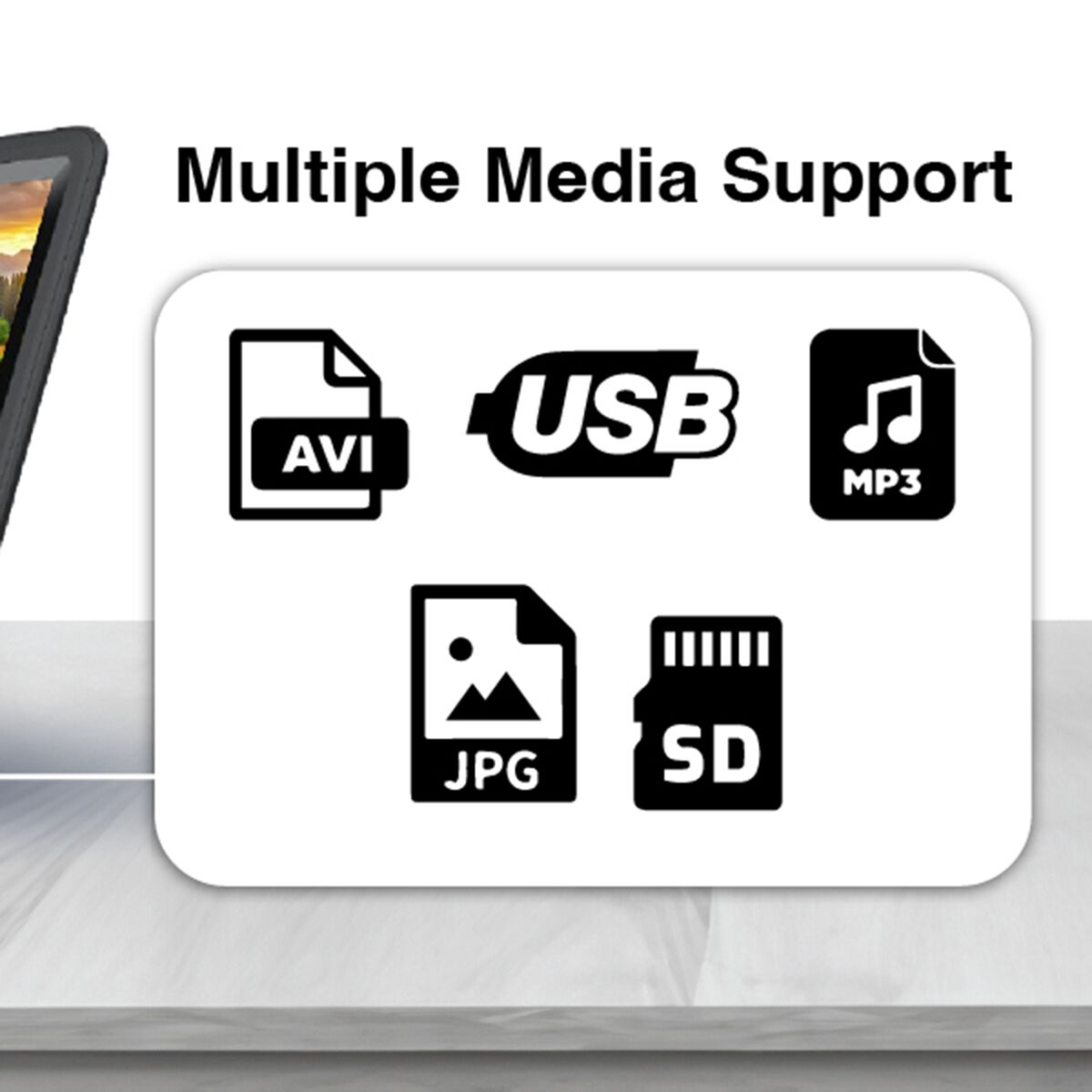 Laser 7" Portable DVD Player DVD-PT-7D, , scaau_hi-res