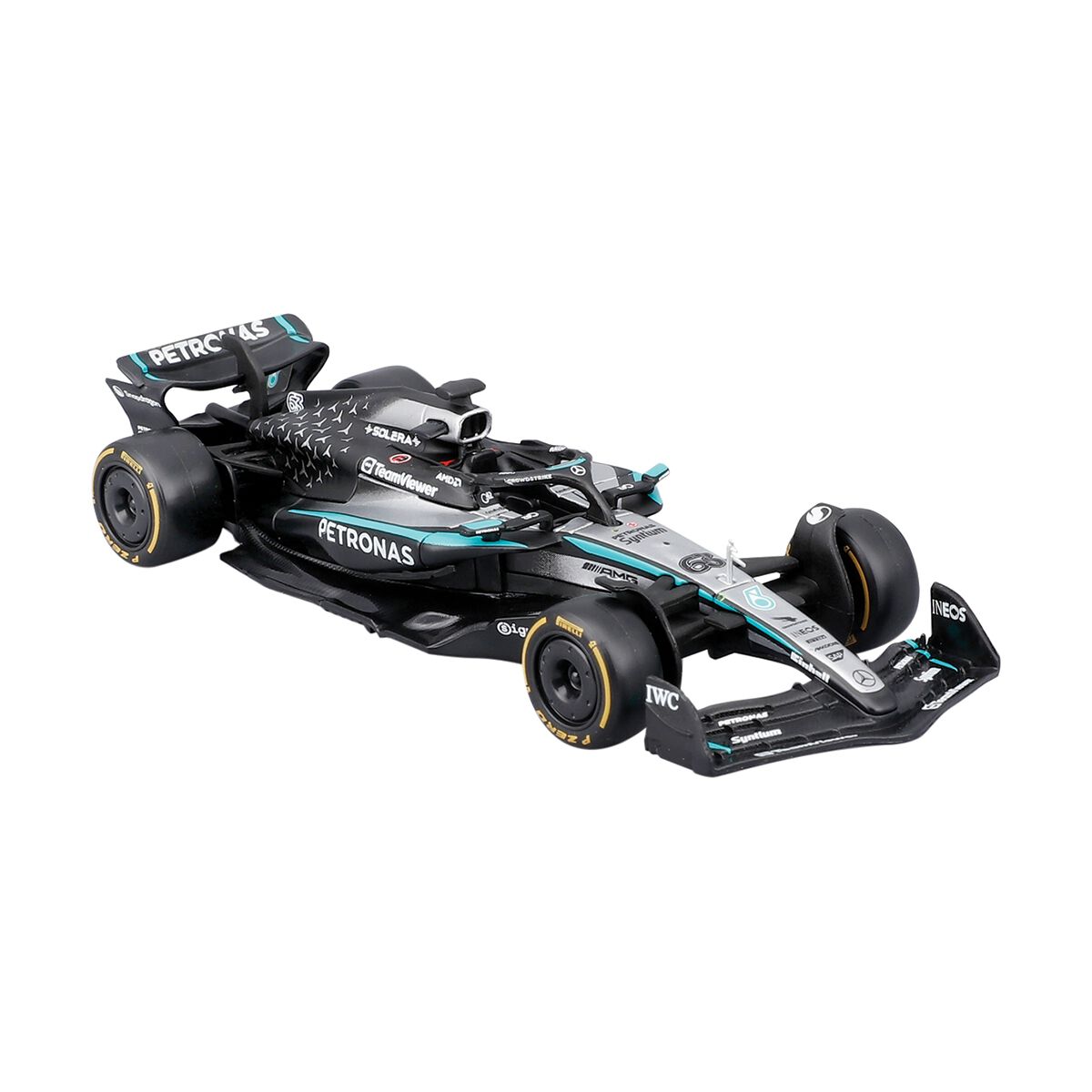 1:43 Die Cast 2025 Mercedes #63 Russell, , scaau_hi-res