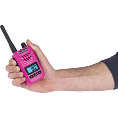 Oricom UHF CB Radio 5W With Speaker Mic Pink DTX600PNK, , scaau_hi-res