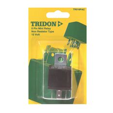 Tridon Relay - Mini, 12V 30 AMP 5 Pin - TR016PAC, , scaau_hi-res