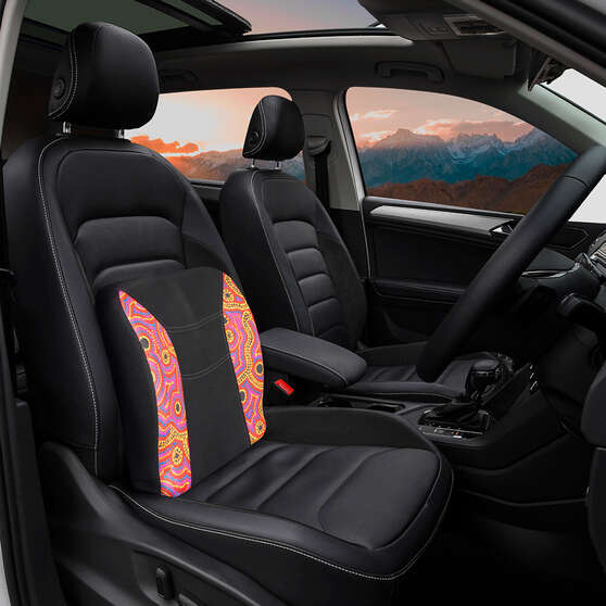 Snake Dreaming Repreve Lumbar & Seat Cushion Dot Memory Foam, , scaau_hi-res