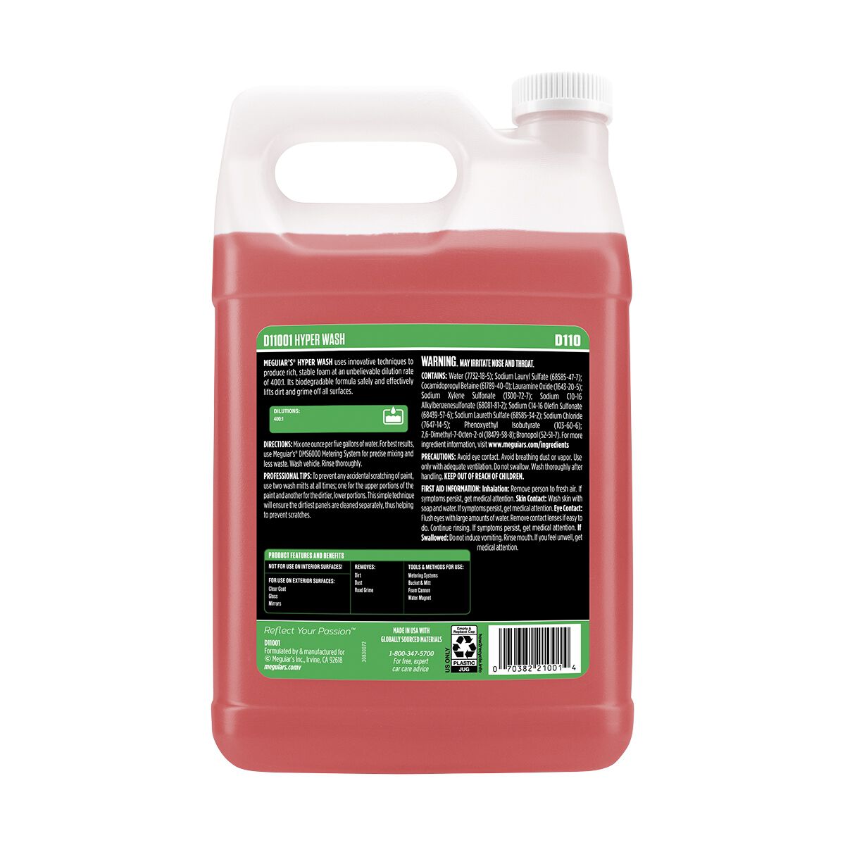 Meguiar's Detailer Hyper Wash 3.79 Litre, , scaau_hi-res