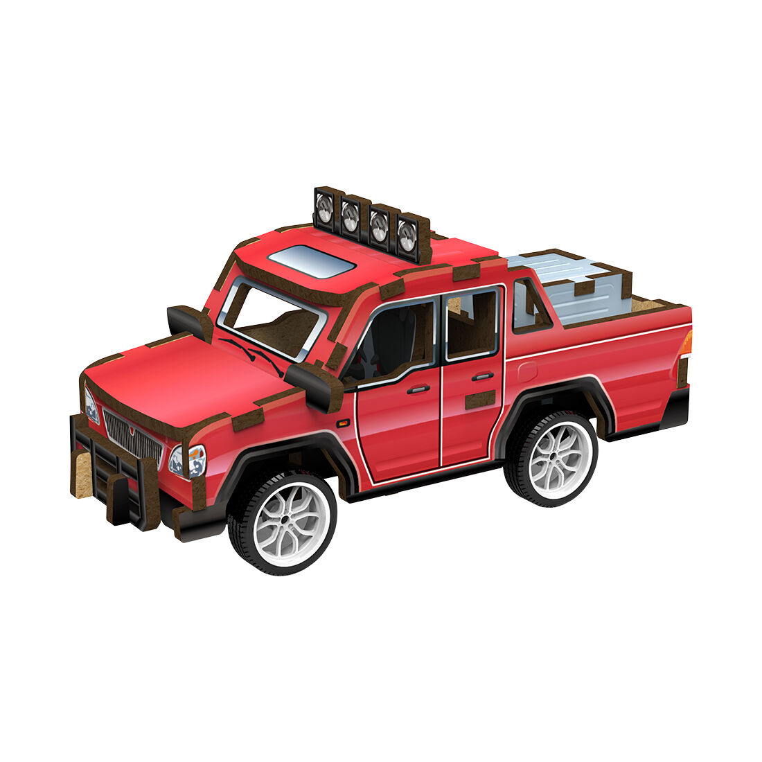Pickup Truck 3D Puzzle, , scaau_hi-res