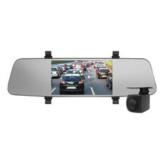 Nanocam+ NCP-MIRDVR552 5.5" Mirror Mounted Front & Rear Dash Camera Kit, , scaau_hi-res