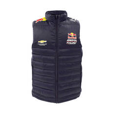 Red Bull Ampol Racing 2024 Team Puffer Vest Blue S, Blue, scaau_hi-res