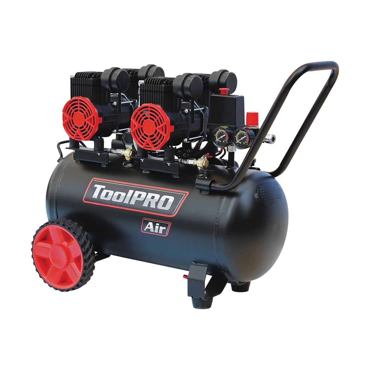 ToolPRO-Air 40L 2.5HP Silenced Oil-Free Air Compressor, , scaau_hi-res