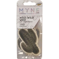 Myne Wild Air Freshener - Wild West, 4 Pack, , scaau_hi-res