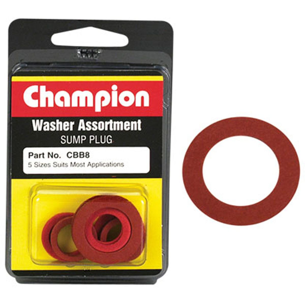Champion Fibre Washer Assortment - CBB8, , scaau_hi-res