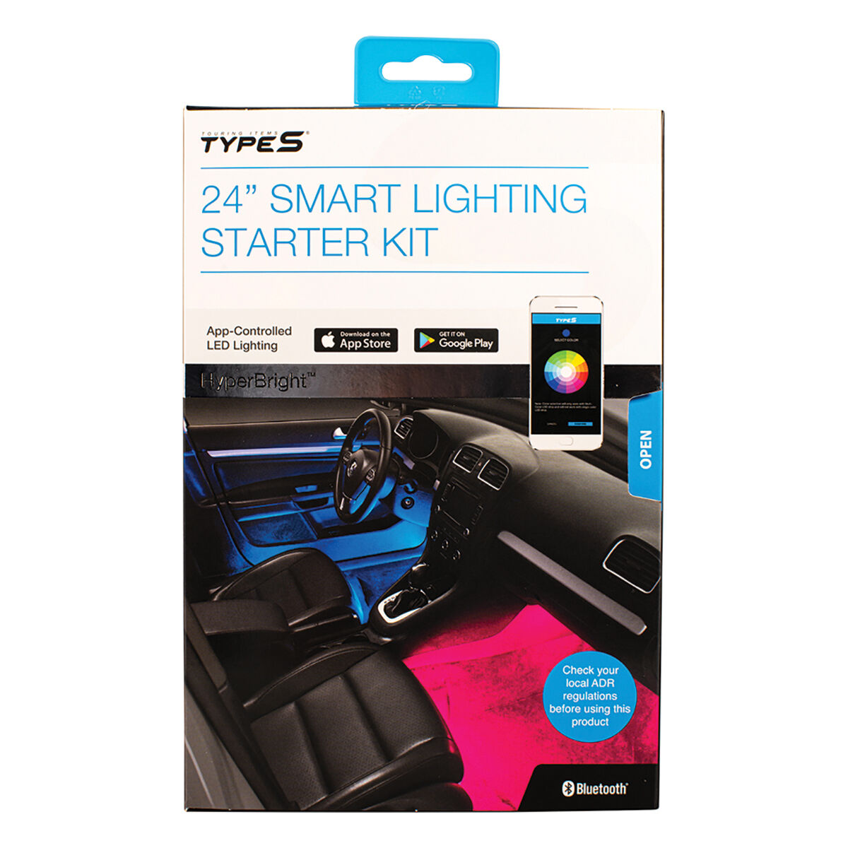 Type S Interior LED 24" Plug & Glow Starter Kit, , scaau_hi-res